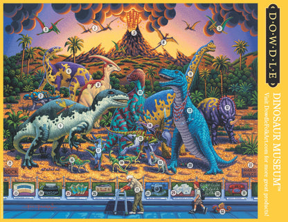 Dinosaur Museum Canvas Gallery Wrap