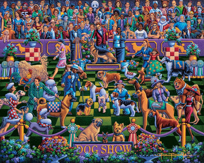 Dog Show - Wooden Puzzle