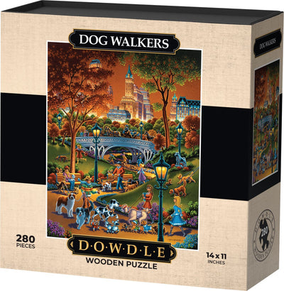 Dog Walkers - Wooden Puzzle