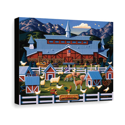 Farm Country - Canvas Gallery Wrap