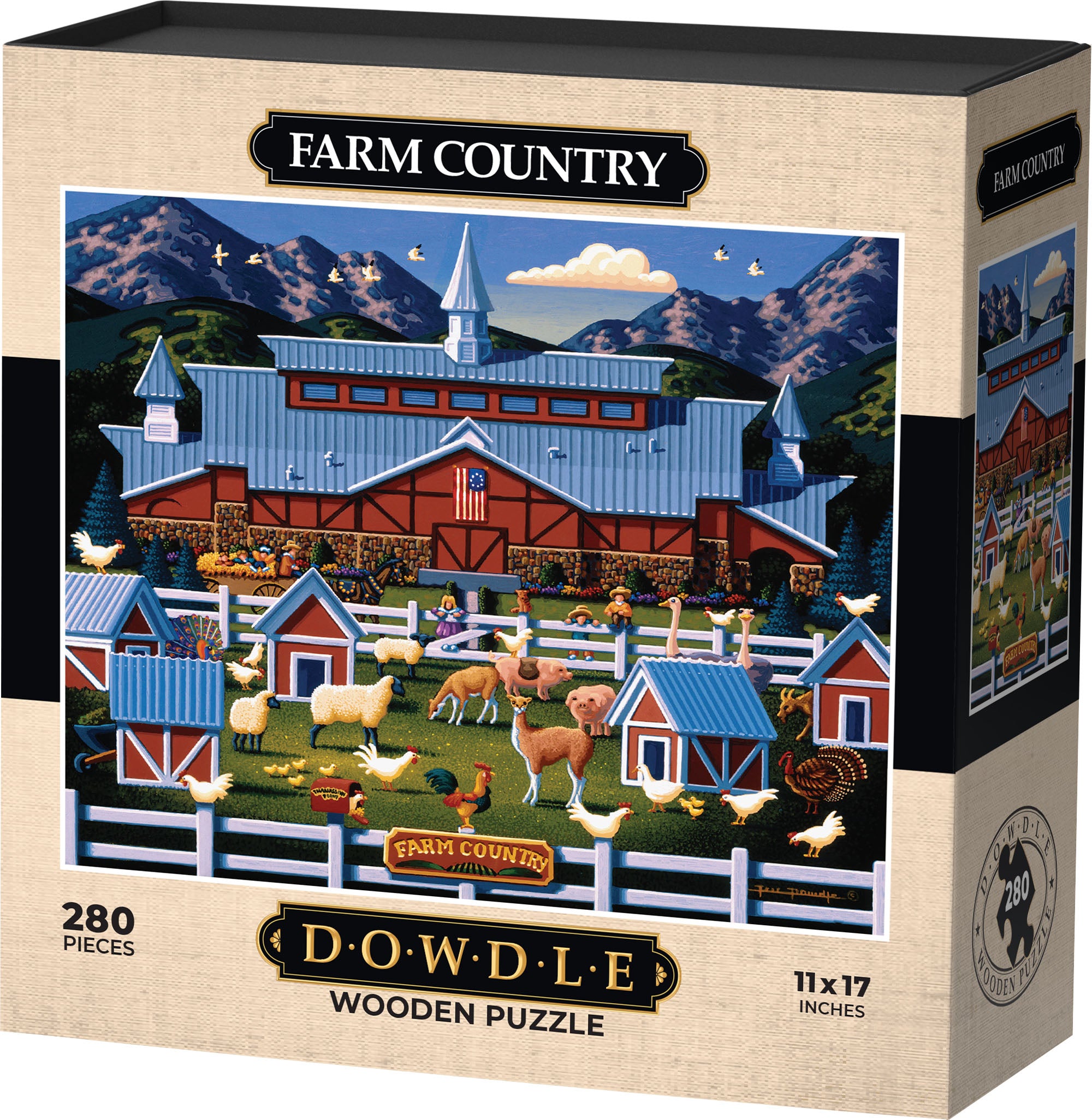 Farm Country - Wooden Puzzle