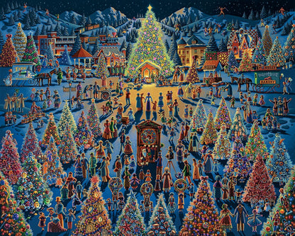 Festival of Trees - Wooden Puzzle