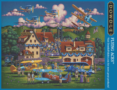 Flying Aces - Mini Puzzle - 250 Piece