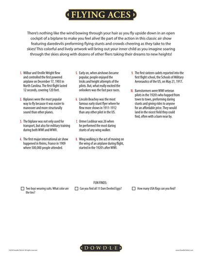 Flying Aces Canvas Gallery Wrap