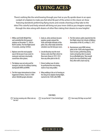 Flying Aces - Mini Puzzle - 250 Piece