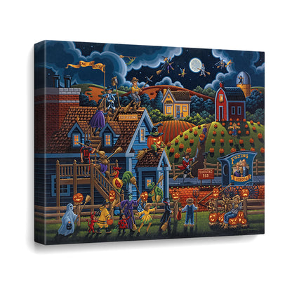 Flying School Canvas Gallery Wrap