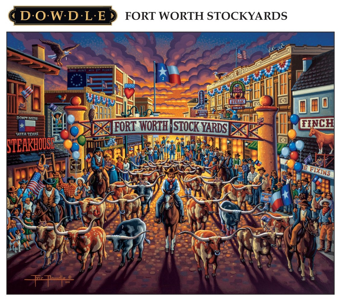 Fort Worth Stockyards | 500 Piece