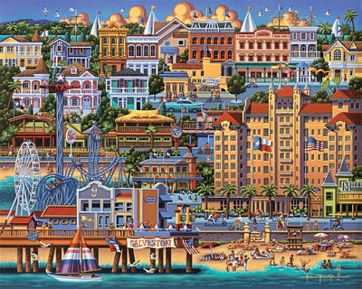 Galveston - Wooden Puzzle