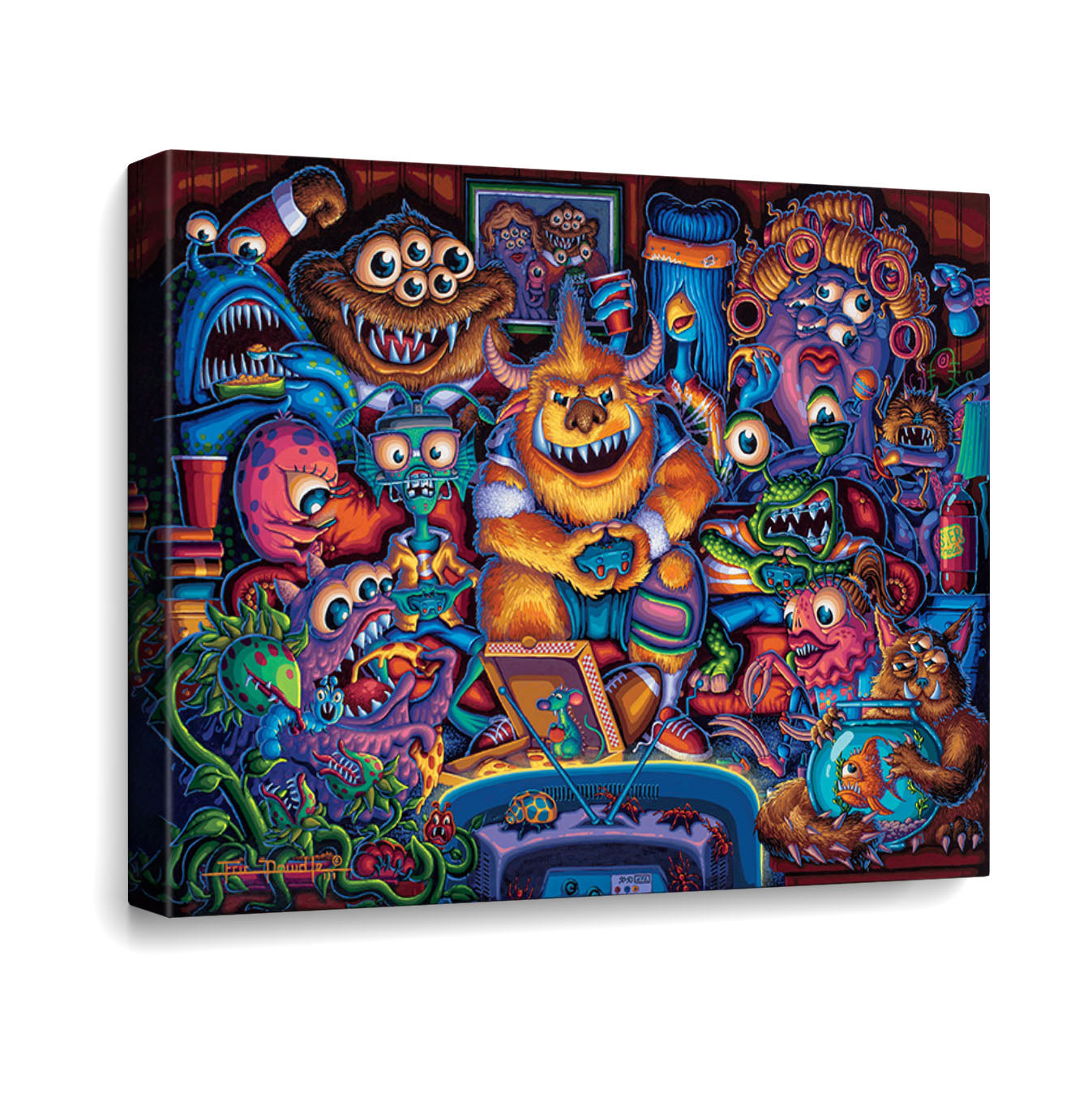 Gaming Monsters - | Dowdle Fine Art