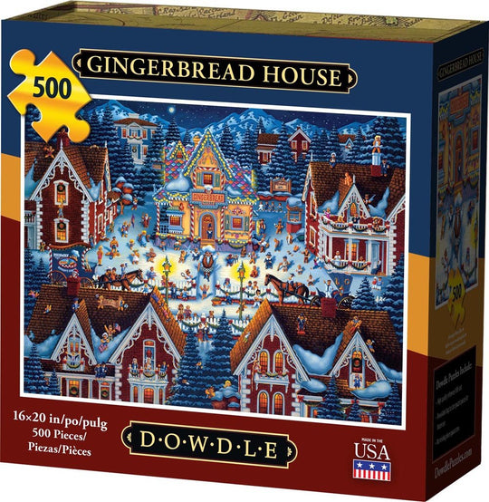 Gingerbread House - 500 Piece