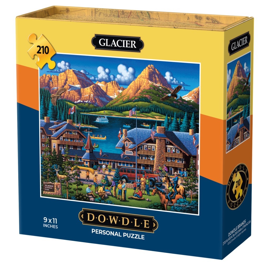 Glacier National Park | 210 Piece Personal Puzzle