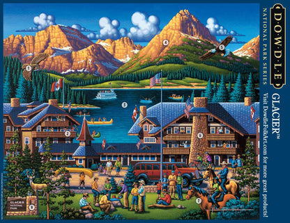 Glacier National Park - Mini Puzzle - 250 Piece