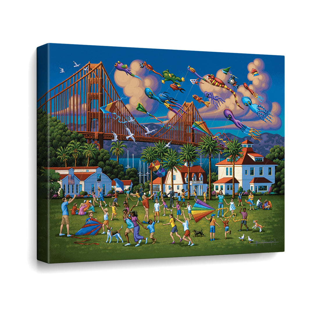 Golden Gate Bridge Canvas Gallery Wrap