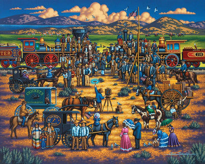 Golden Spike - Wooden Puzzle
