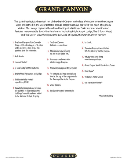 Grand Canyon Canvas Gallery Wrap