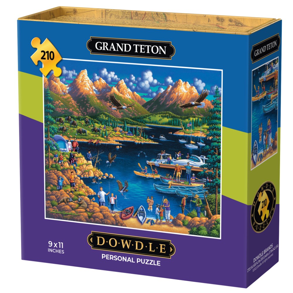 Grand Teton National Park | 210 Piece Personal Puzzle