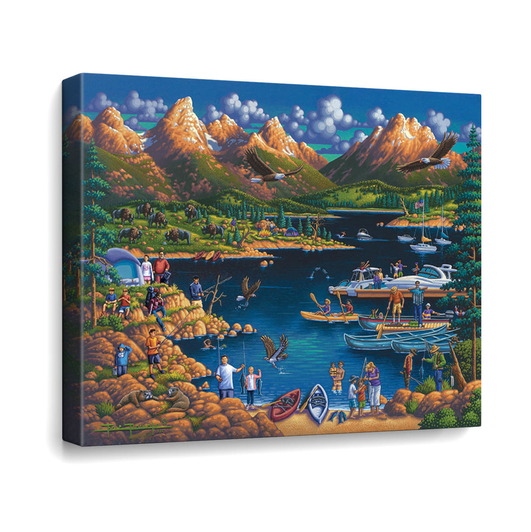 Grand Teton Canvas Gallery Wrap