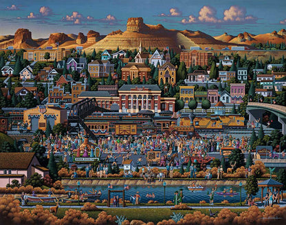 Green River Canvas Gallery Wrap