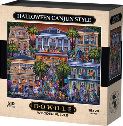 Halloween Cajun Style - Wooden Puzzle