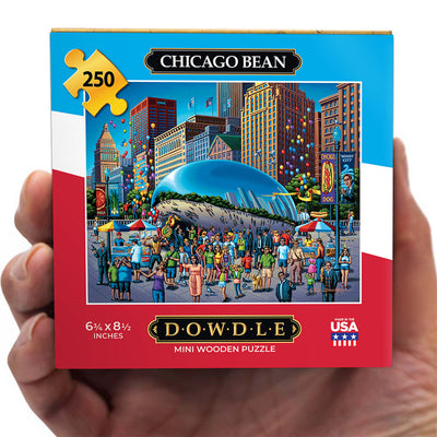 Chicago Bean - Mini Puzzle - 250 Piece