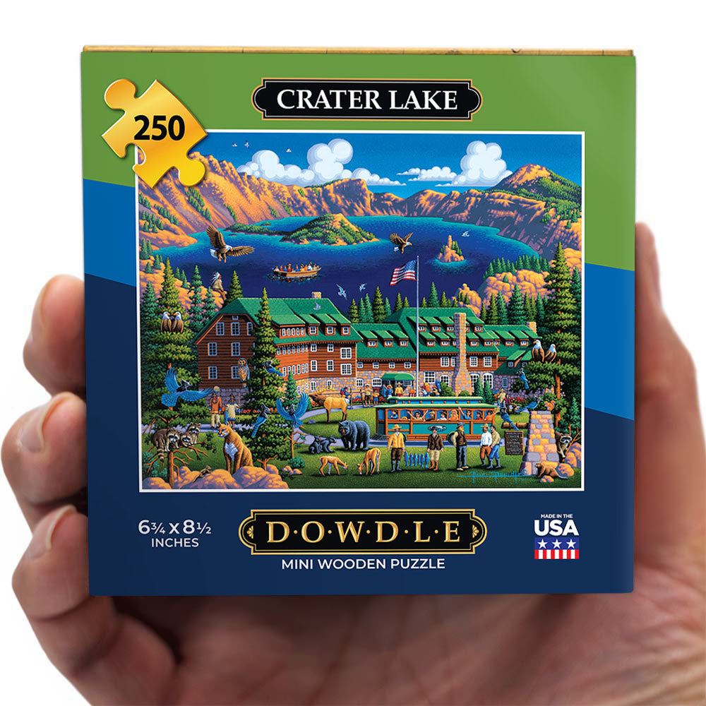 Crater Lake National Park - Mini Puzzle - 250 Piece