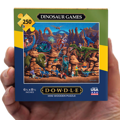 Dinosaur Games - Mini Puzzle - 250 Piece