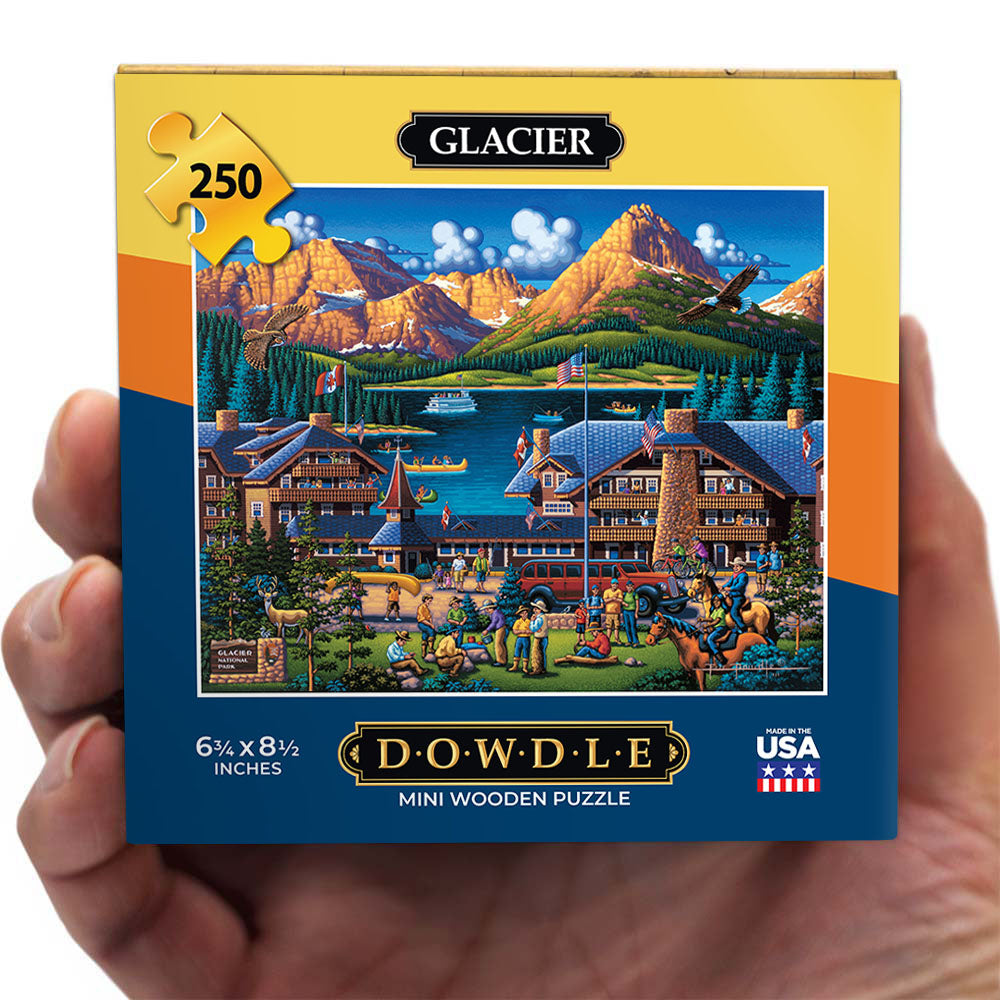 Glacier National Park - Mini Puzzle - 250 Piece