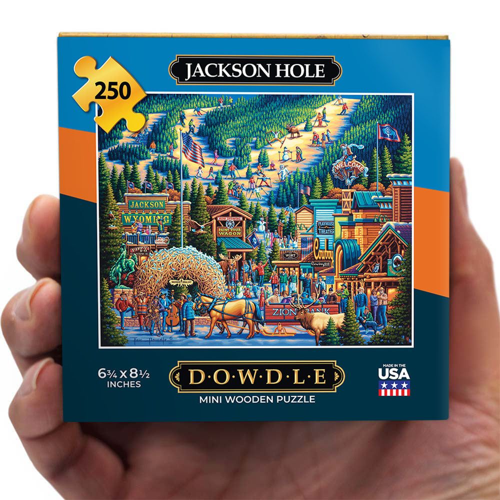 Jackson, WY - Mini Puzzle - 250 Piece