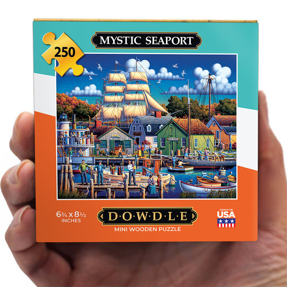Mystic Seaport - Mini Puzzle - 250 Piece