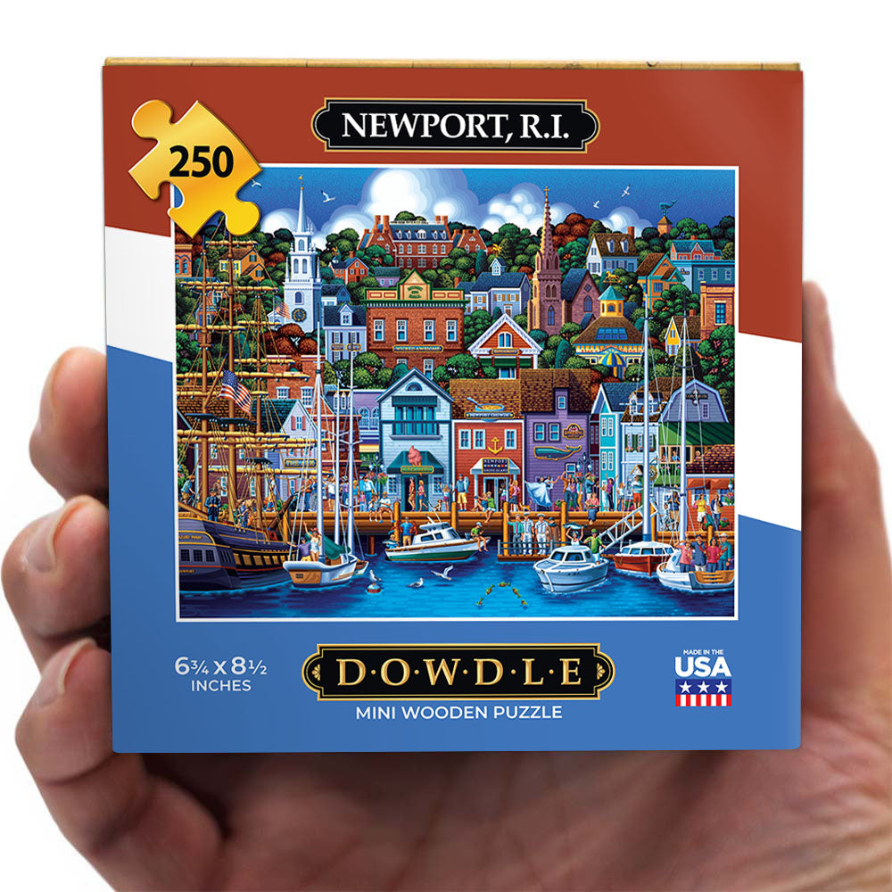 Newport R.I. - Mini Puzzle - 250 Piece
