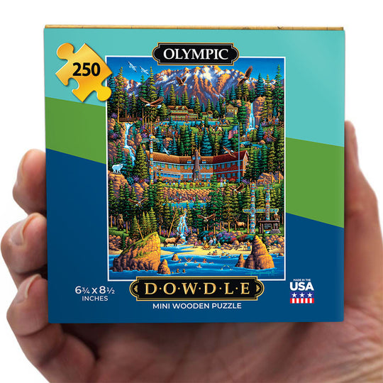 Olympic National Park - Mini Puzzle - 250 Piece