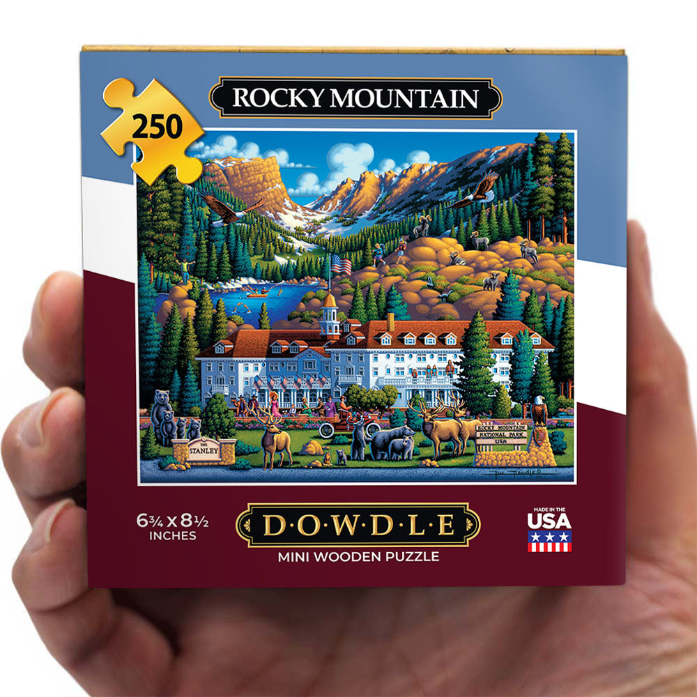Rocky Mountain National Park - Mini Puzzle - 250 Piece