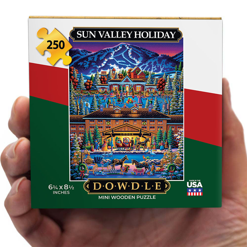 Sun Valley Holiday - Mini Puzzle - 250 Piece