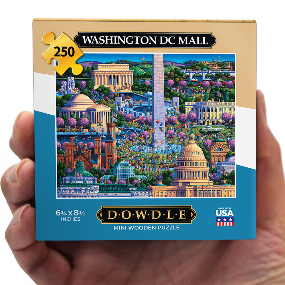 Washington DC Mall - Mini Puzzle - 250 Piece