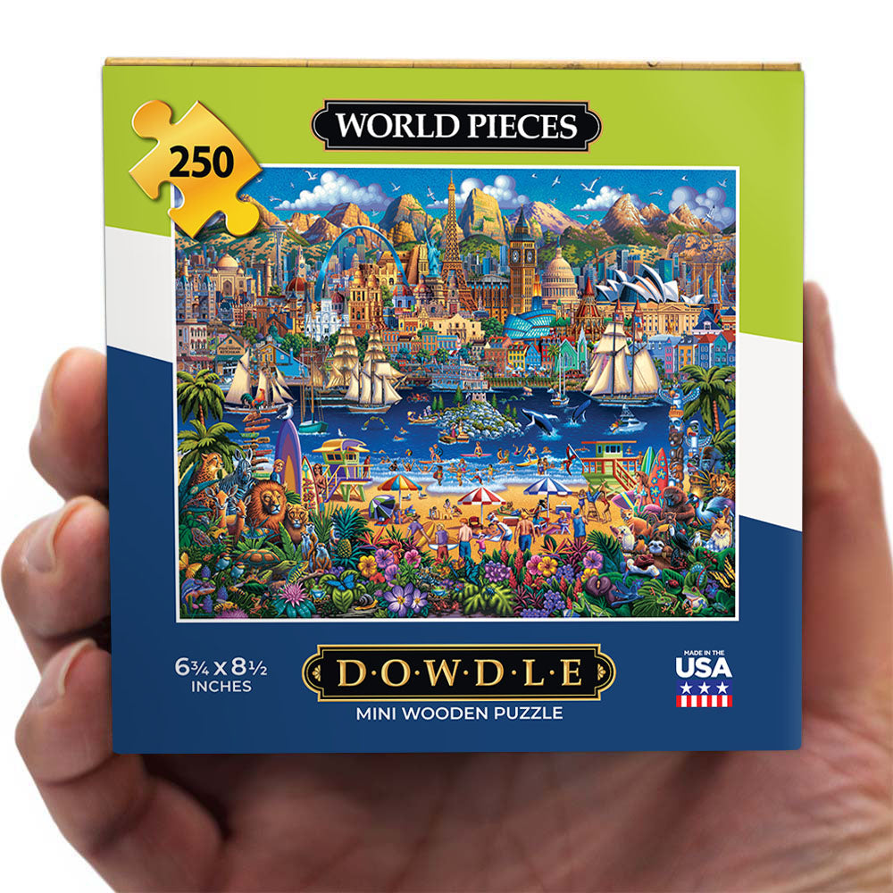 World Pieces - Mini Puzzle - 250 Piece