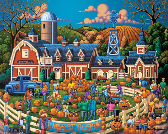 Harvest Festival Canvas Gallery Wrap