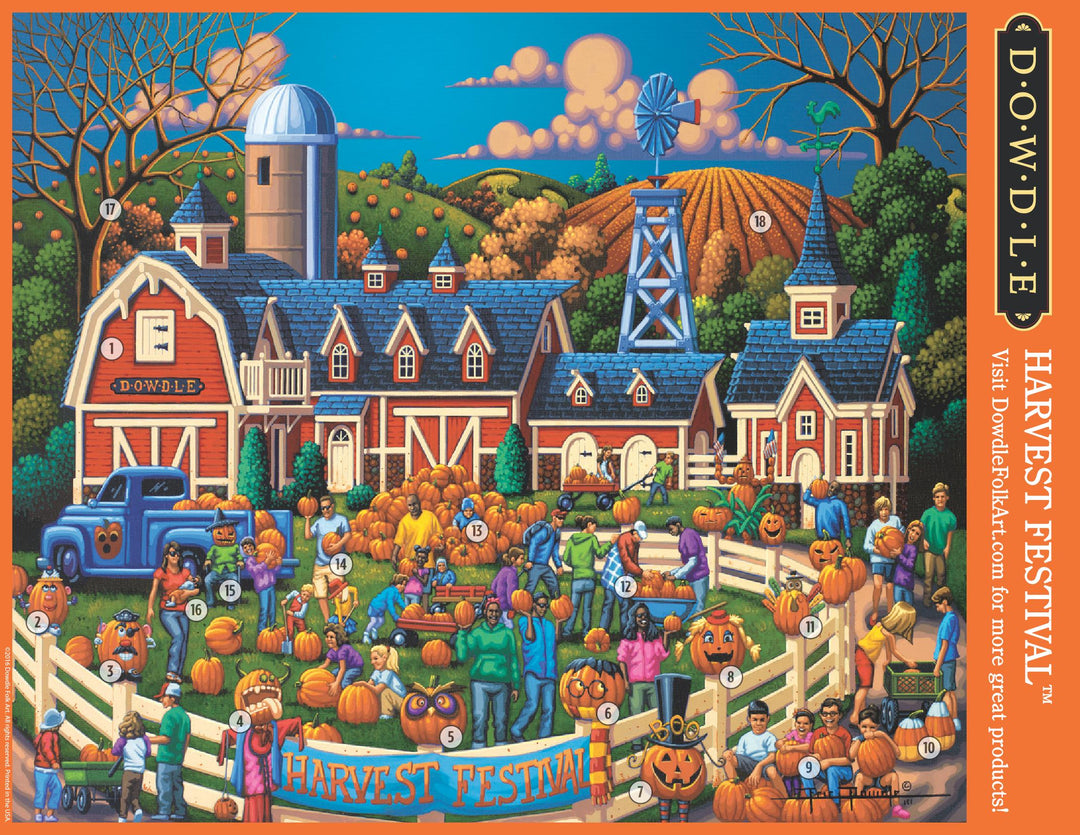 Harvest Festival Canvas Gallery Wrap