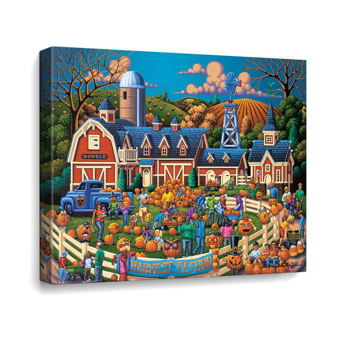 Harvest Festival Canvas Gallery Wrap