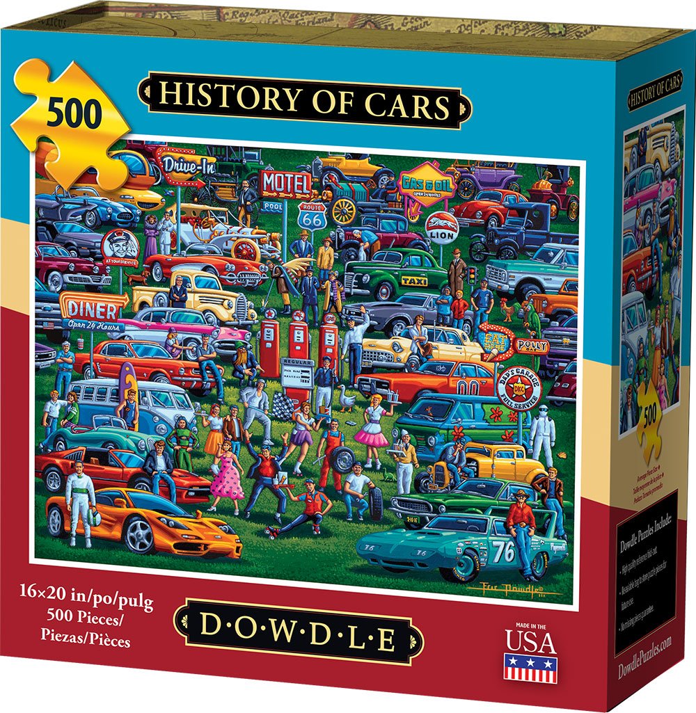 History of Cars | 500 Piece
