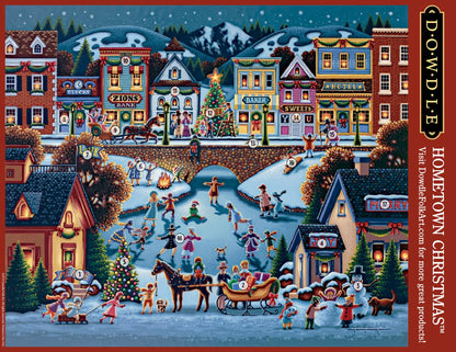 Hometown Christmas Canvas Gallery Wrap