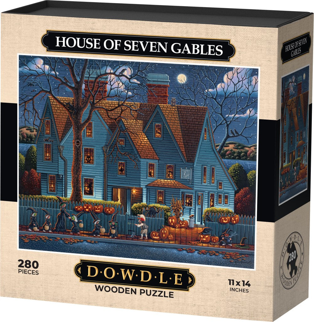 House of Seven Gables - Wooden Puzzle