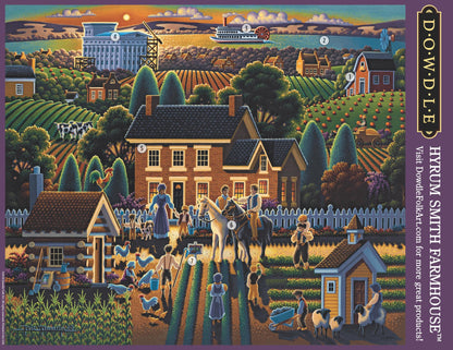 Hyrum Smith Farmhouse Canvas Gallery Wrap