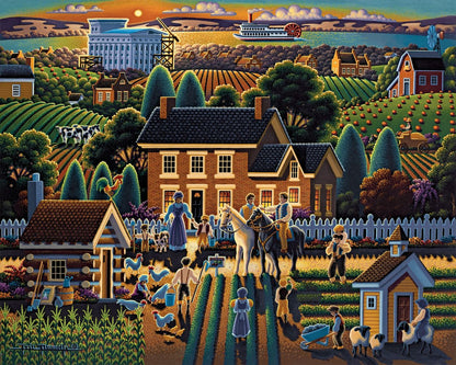Hyrum Smith's Farmhouse - Wooden Puzzle