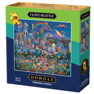 I Love Seattle | 210 Piece Personal Puzzle