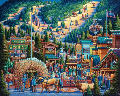 Jackson, WY | 210 Piece Personal Puzzle
