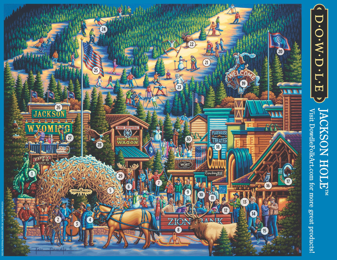 Jackson Hole Canvas Gallery Wrap