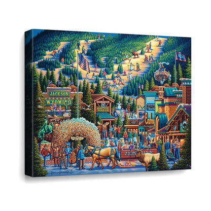 Jackson Hole Canvas Gallery Wrap