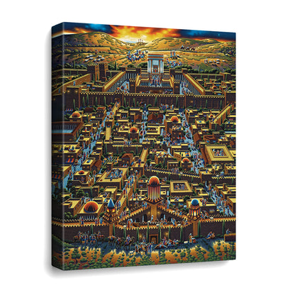 Jerusalem Canvas Gallery Wrap
