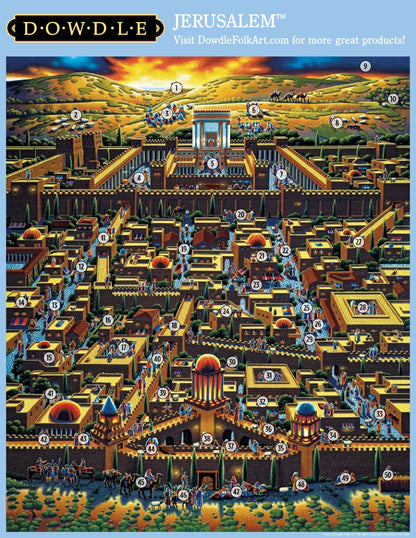 Jerusalem Canvas Gallery Wrap