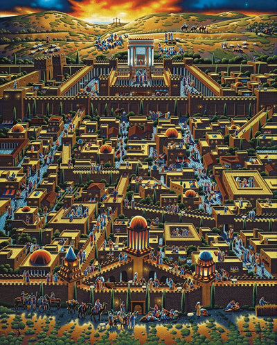Jerusalem - Wooden Puzzle